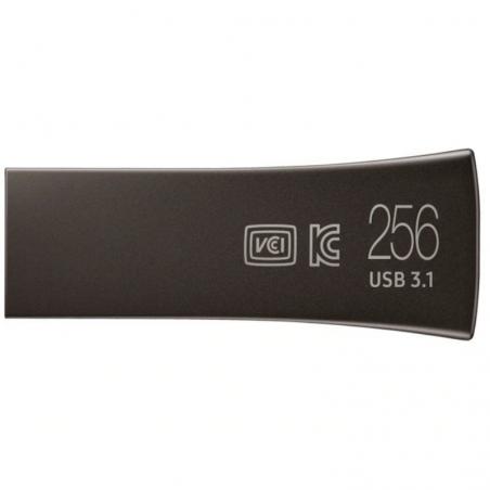 Pendrive 256GB Samsung BAR Titan Gray Plus USB 3.1