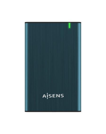 Caja Externa para Disco Duro de 2.5' Aisens ASE-2525PB/ USB 3.0/ Sin tornillos