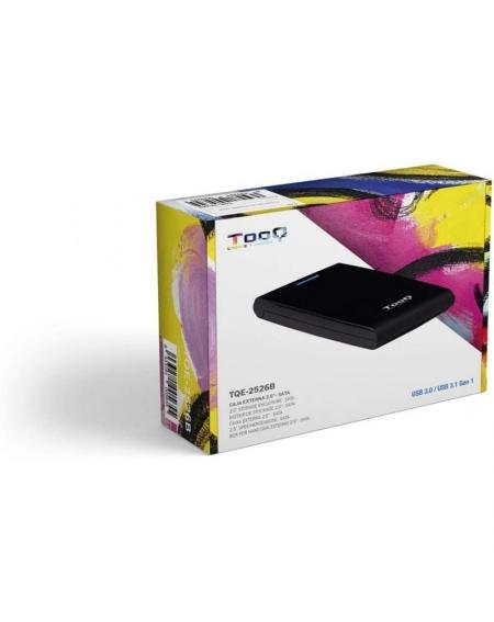 Caja Externa para Disco Duro de 2.5' TooQ TQE-2526B/ USB 3.1