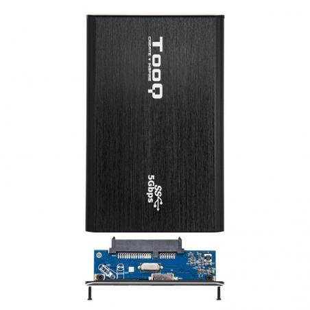 Caja Externa para Disco Duro de 2.5' TooQ TQE-2529B/ USB 3.1