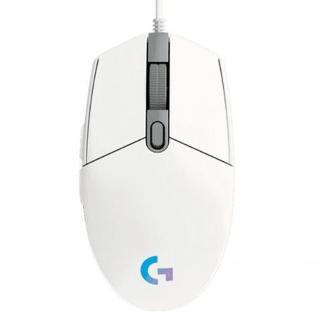 Ratón Gaming Logitech G102 Lightsync/ Hasta 8000 DPI/ Blanco - Imagen 2