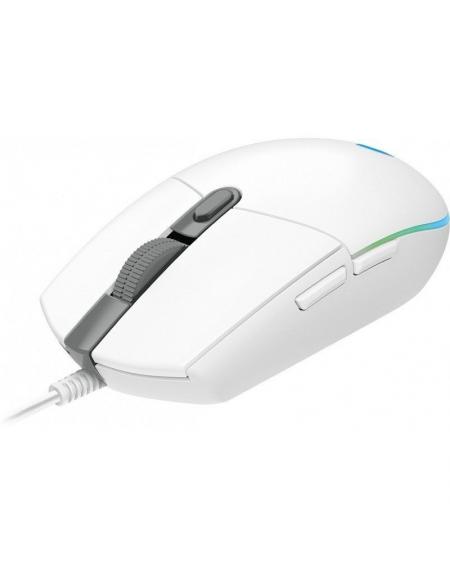 Ratón Gaming Logitech G102 Lightsync/ Hasta 8000 DPI/ Blanco - Imagen 3