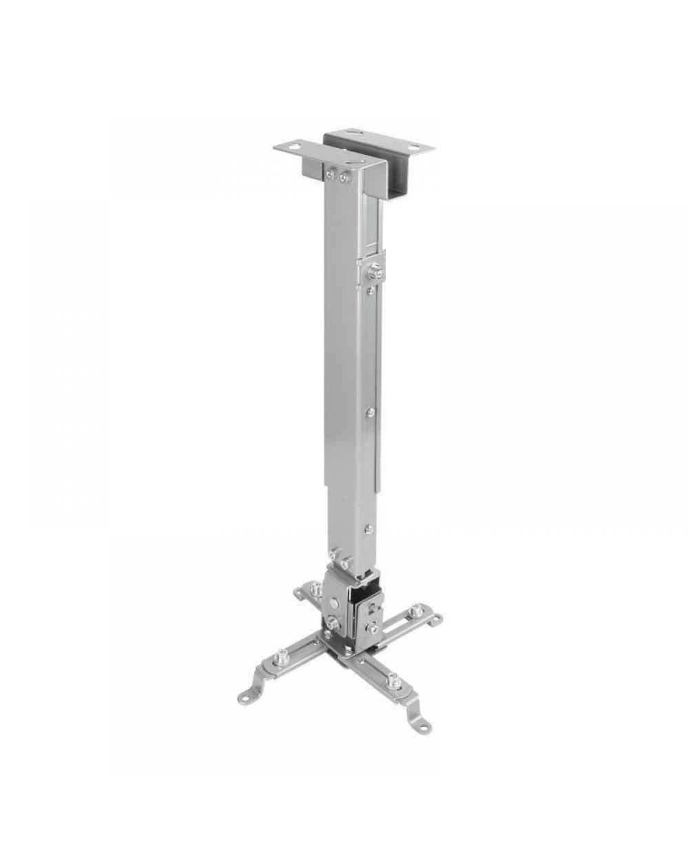 Soporte de Techo para Proyector TooQ PJ2012T-S/ Inclinable-Nivelable/ hasta 20kg