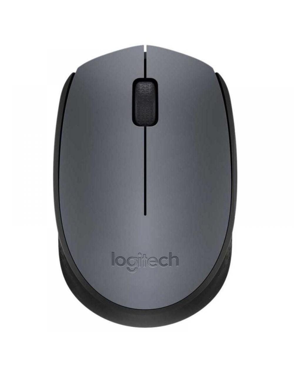 Ratón Inalámbrico Logitech M170/ Hasta 1000 DPI/ Gris