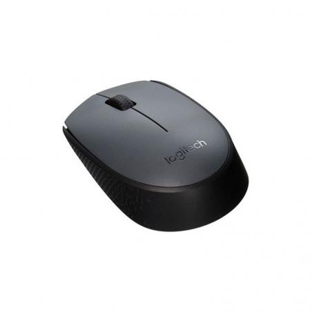 Ratón Inalámbrico Logitech M170/ Hasta 1000 DPI/ Gris