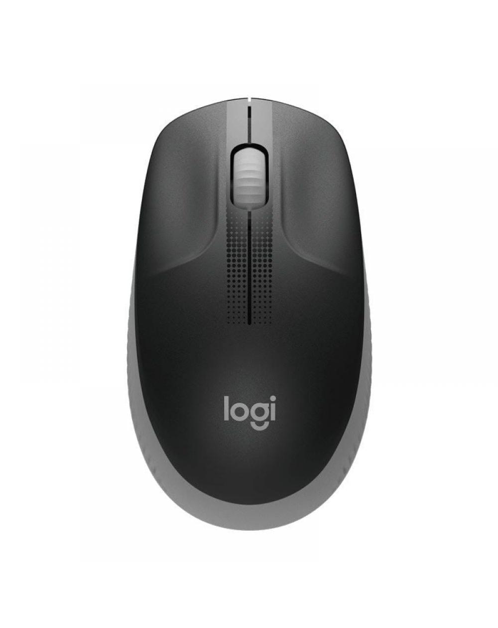 Ratón Inalámbrico Logitech M190/ Hasta 1000 DPI/ Gris Medio