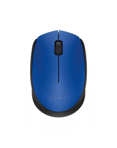 Ratón Inalámbrico Logitech M171/ Hasta 1000 DPI/ Azul