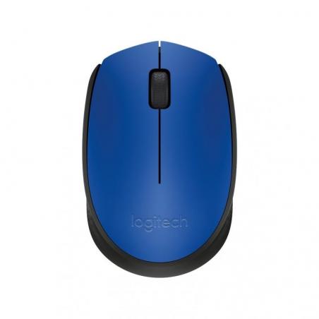 Ratón Inalámbrico Logitech M171/ Hasta 1000 DPI/ Azul