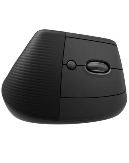 Ratón Ergonómico Inalámbrico por Bluetooth/ 2.4GHz Logitech Lift Vertical Ergonomic Mouse/ Hasta 4000 DPI/ Grafito