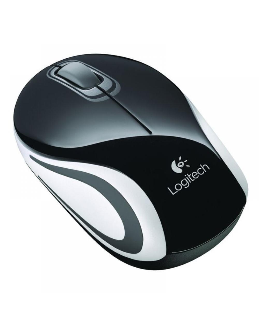 Ratón Mini Inalámbrico Logitech M187/ Hasta 1000 DPI