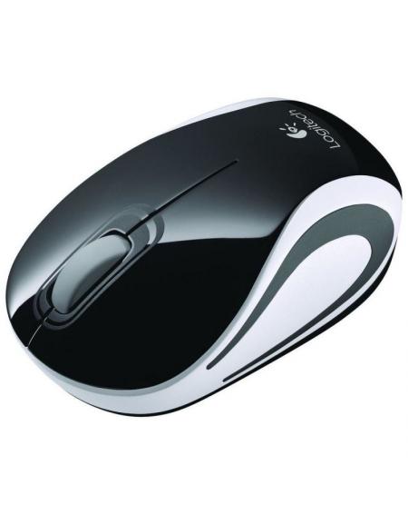 Ratón Mini Inalámbrico Logitech M187/ Hasta 1000 DPI