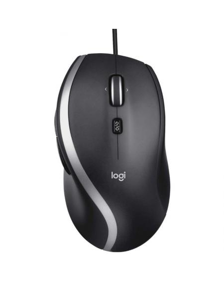 Ratón Logitech M500S/ Hasta 4000 DPI/ Negro