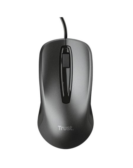 Ratón Trust Basics Wired Mouse/ Hasta 1200 DPI