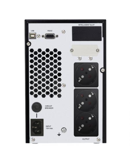 SAI Online Conqueror Pro 1000 VA Online LCD/ 1000VA-900W/ 3 Salidas/ Formato Torre