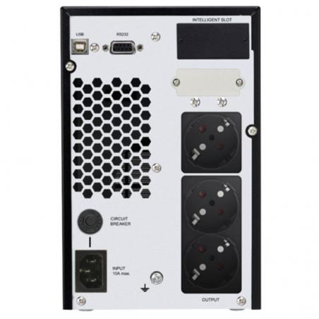 SAI Online Conqueror Pro 1000 VA Online LCD/ 1000VA-900W/ 3 Salidas/ Formato Torre
