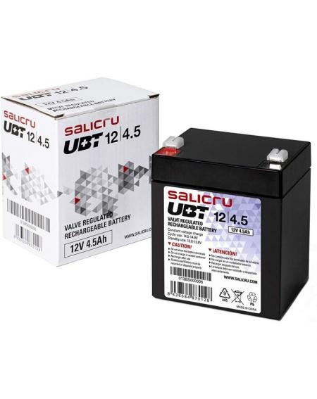 Batería Salicru UBT 12/4,5 compatible con SAI Salicru según especificaciones