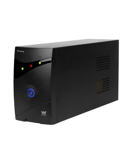 SAI Línea Interactiva Woxter UPS 1200 VA/ 1200VA-720W/ 3 Salidas/ Formato Torre