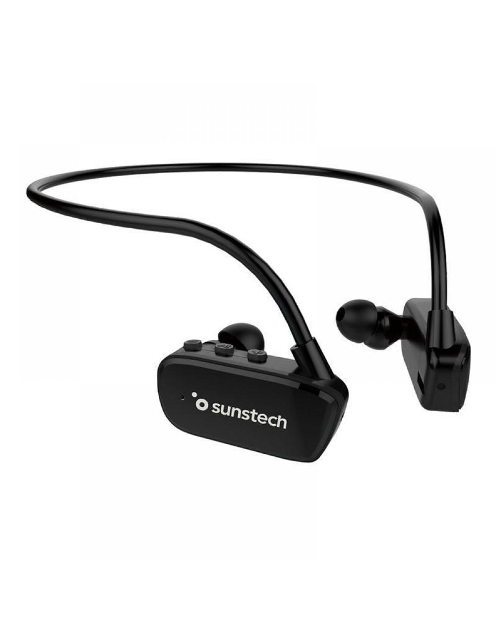 Reproductor MP3 Sunstech Argoshybrid/ 8GB/ Bluetooth/ Resistente al agua/ Negro