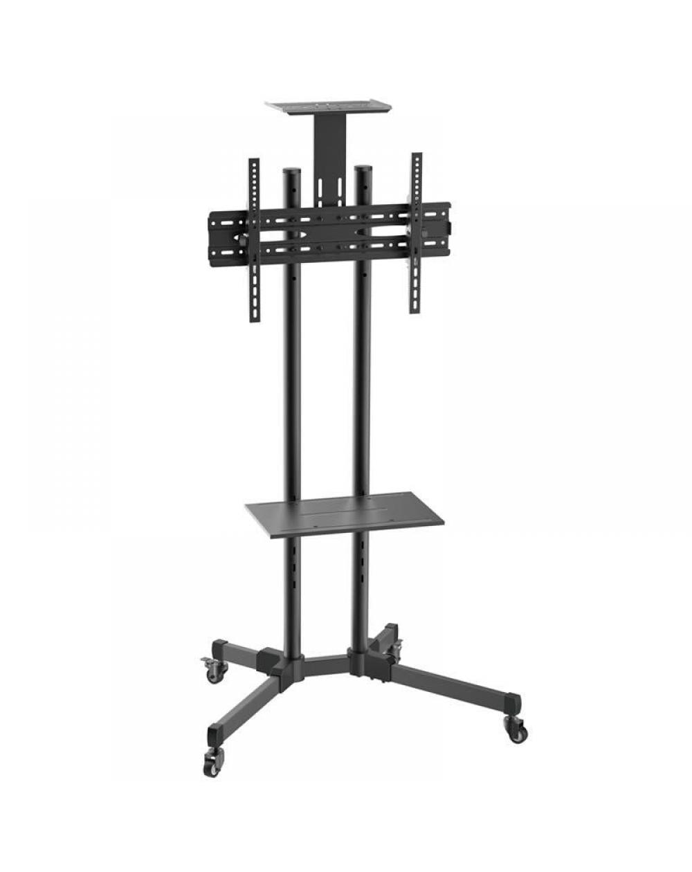 Soporte de Pie Inclinable con Ruedas Aisens FT70TE-035 para TV de 37-70'/ hasta 50kg