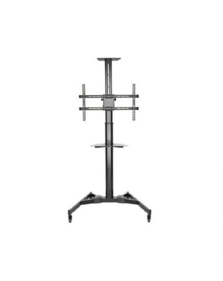 Soporte de Pie Inclinable/ Giratorio con Ruedas Fonestar STS-4264N para TV de 37-70'/ hasta 50kg