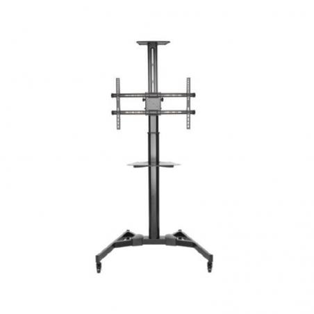 Soporte de Pie Inclinable/ Giratorio con Ruedas Fonestar STS-4264N para TV de 37-70'/ hasta 50kg