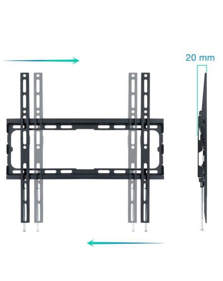 Soporte de Pared Fijo TooQ LP1070F-B para TV de 32-70'/ hasta 45kg