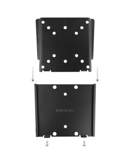 Soporte de Pared Fijo TooQ LP1023F-B para TV de 13-27'/ hasta 30kg