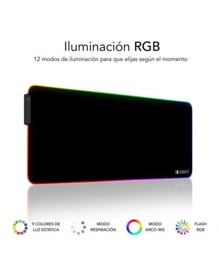 Alfombrilla Subblim MP-02RGB01 LED RGB XL/ 800 x 300 x 4 mm - Imagen 2