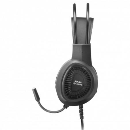 Auriculares Gaming con Micrófono Mars Gaming MH120/ Jack 3.5/ Negros - Imagen 2