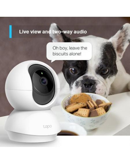 Cámara de Videovigilancia TP-Link Tapo TC70/ Visión Nocturna/ Control desde APP