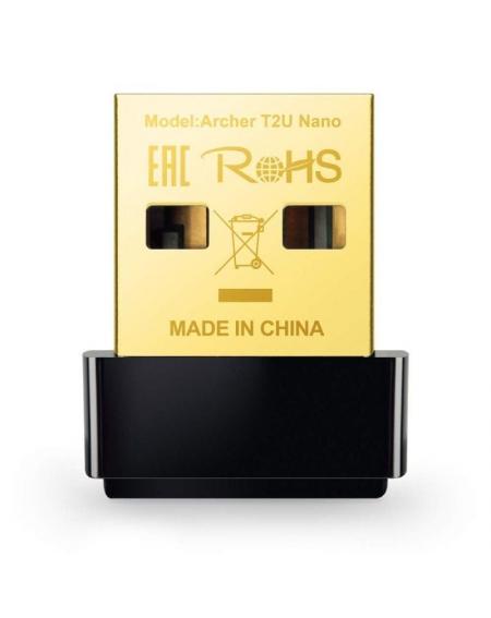 Adaptador USB - WiFi TP-Link Archer T2U Nano/ 600Mbps