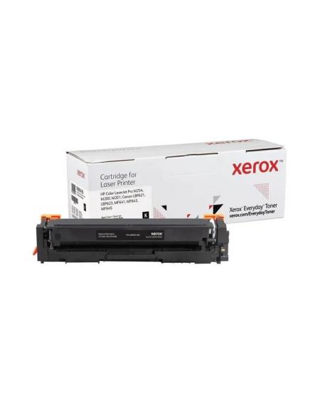 Tóner compatible Xerox 006R04180 compatible con HP CF540X/CRG-054HBK/ 3200 páginas/ Negro