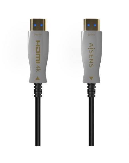 Cable HDMI 2.0 AOC 4K Aisens A148-0697/ HDMI Macho - HDMI Macho/ 70m/ Negro