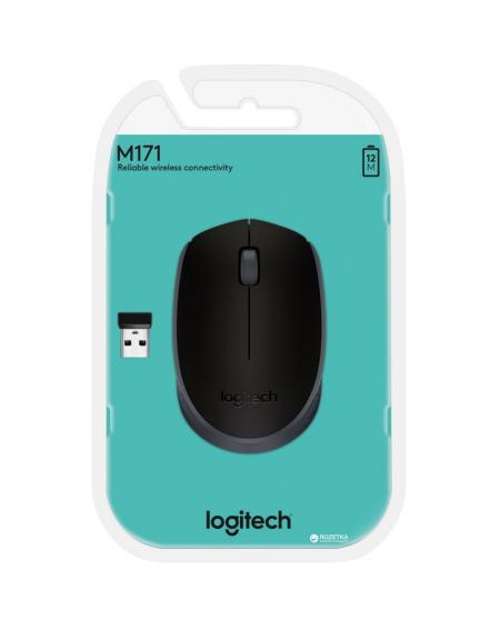 Ratón Inalámbrico Logitech M171/ Hasta 1000 DPI