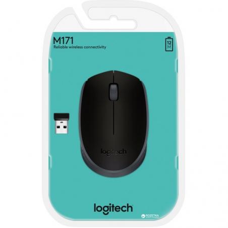 Ratón Inalámbrico Logitech M171/ Hasta 1000 DPI