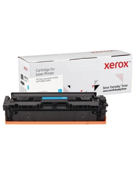 Tóner compatible Xerox 006R04197 compatible con HP W2211X Alta Capacidad/ 2450 páginas/ Cian