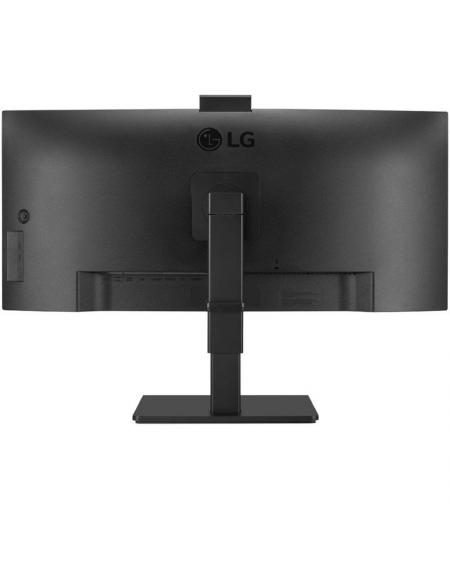 Monitor Profesional Ultrapanorámico Curvo LG 34BQ77QC-B 34'/ WQHD/ Webcam/ Multimedia/ Negro