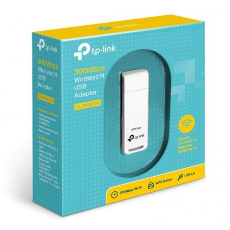 Adaptador USB - WiFi TP-Link TL-WN821N/ 300Mbps