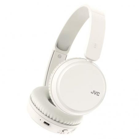 Auriculares Inalámbricos JVC HA-S36W/ con Micrófono/ Bluetooth/ Blancos