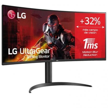 Monitor Gaming Ultrapanorámico Curvo LG UltraGear 34WP65CP-B 34'/ WQHD/ 1ms/ 160Hz/ VA/ Multimedia/ Negro