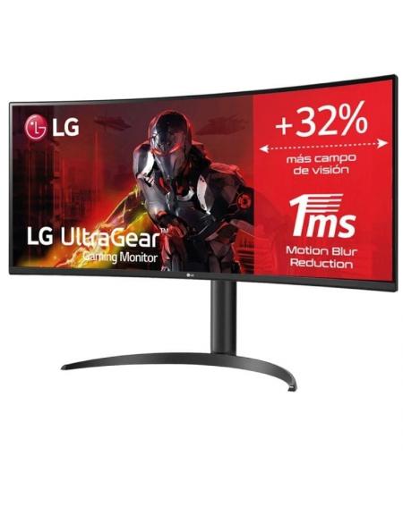 Monitor Gaming Ultrapanorámico Curvo LG UltraGear 34WP65CP-B 34'/ WQHD/ 1ms/ 160Hz/ VA/ Multimedia/ Negro