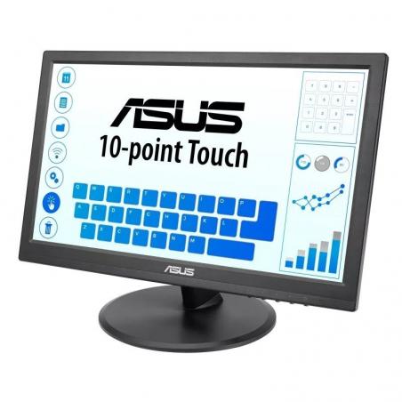 Monitor Profesional Táctil Asus VT168HR 15.6'/ WXGA/ Negro