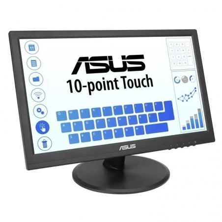 Monitor Profesional Táctil Asus VT168HR 15.6'/ WXGA/ Negro