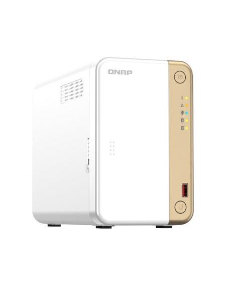 NAS QNAP TS-262-4G/ 2 Bahías 3.5'- 2.5'/ 4GB/ Formato Torre