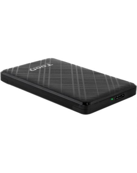 Caja Externa para Disco Duro de 2.5' TooQ TQE-2500B/ USB 3.1/ Sin Tornillos