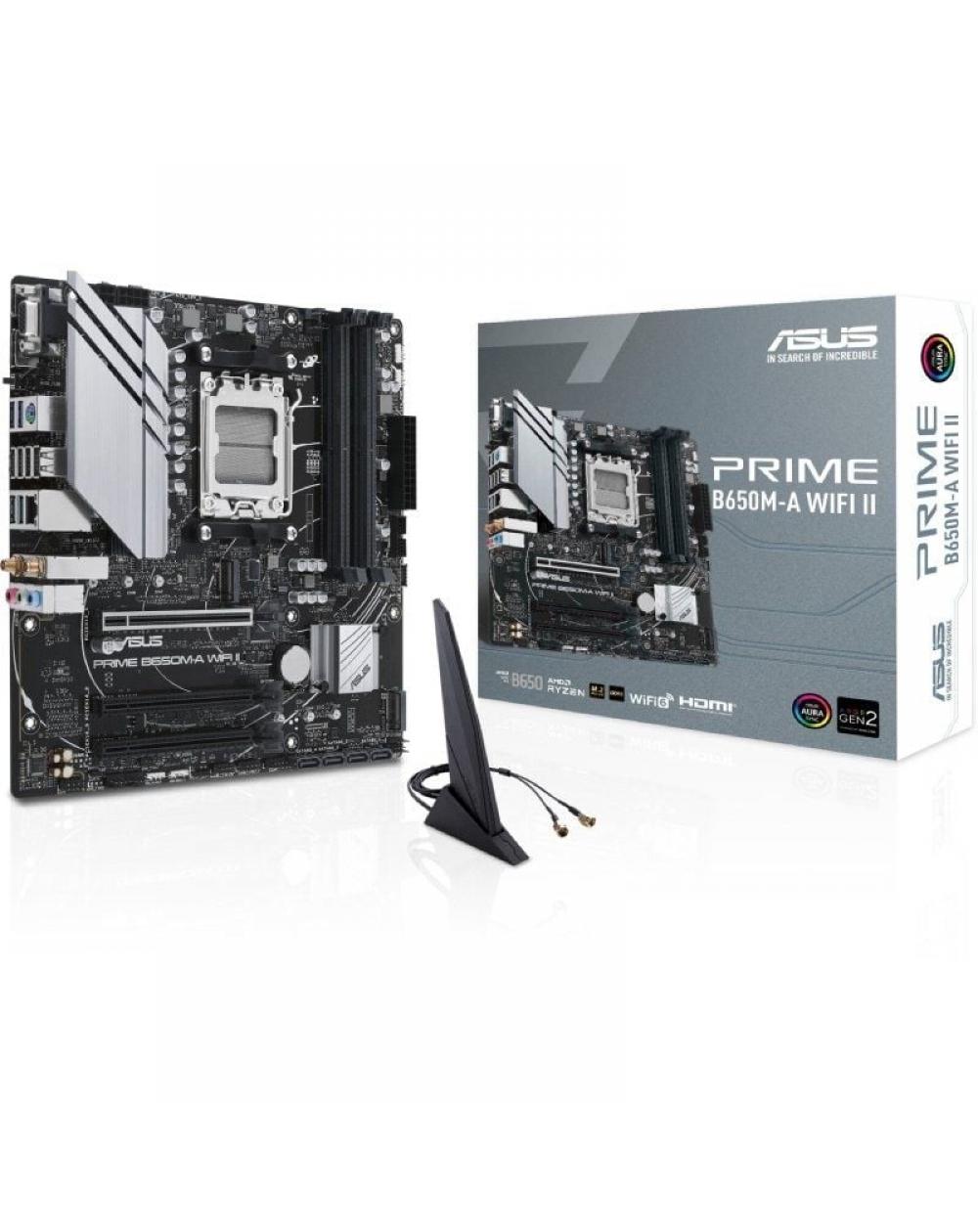 Placa Base Asus Prime B650M-A WIFI II Socket AM5/ Micro ATX