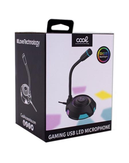 Micrófono COOL Gaming USB Led RGB