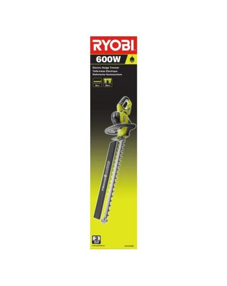 Cortasetos Eléctrico Ryobi RHT6160RS/ 600W/ Longitud Cuchilla 60cm