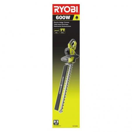 Cortasetos Eléctrico Ryobi RHT6160RS/ 600W/ Longitud Cuchilla 60cm