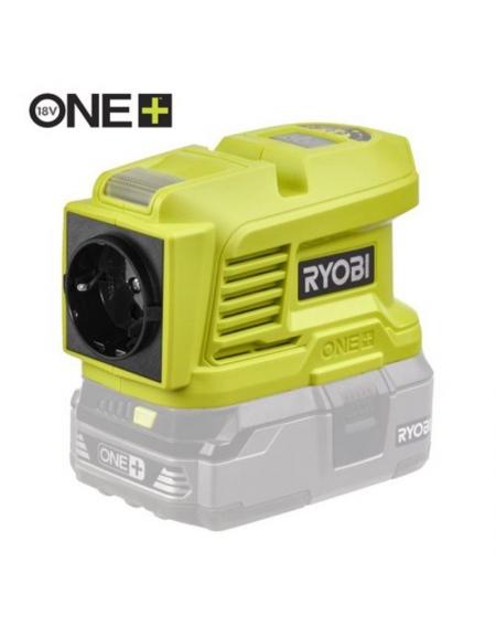 Inversor Ryobi ONE+ RY18BI150A-0/ 18V a 230V/150W/ Sin Batería ni Cargador